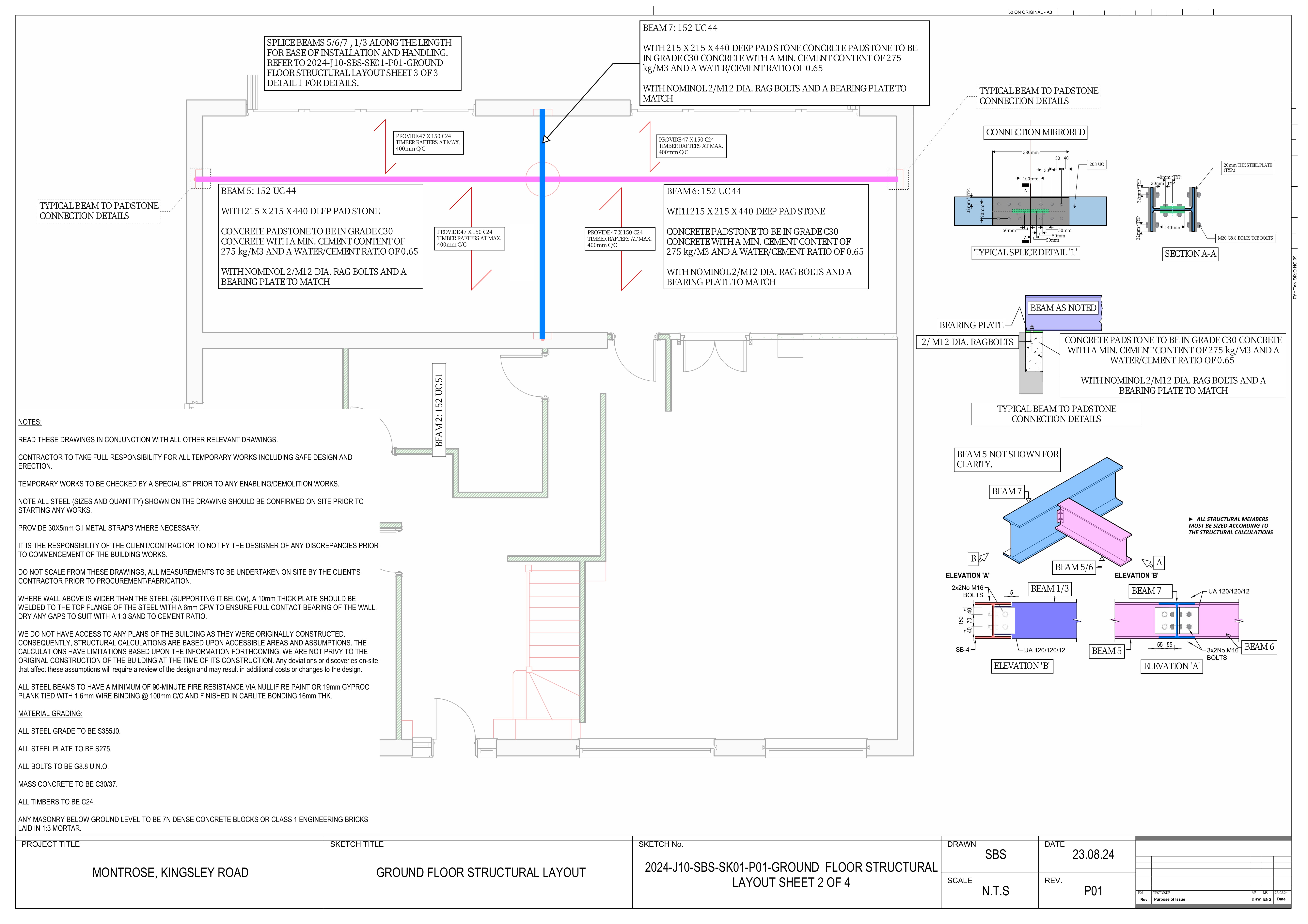 Major Internal Alterations – Structural Design Package